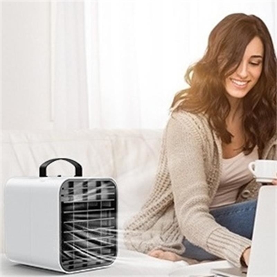 OEM Logo Rechargeable Mist Fan Battery Powered 500ml Water Tank